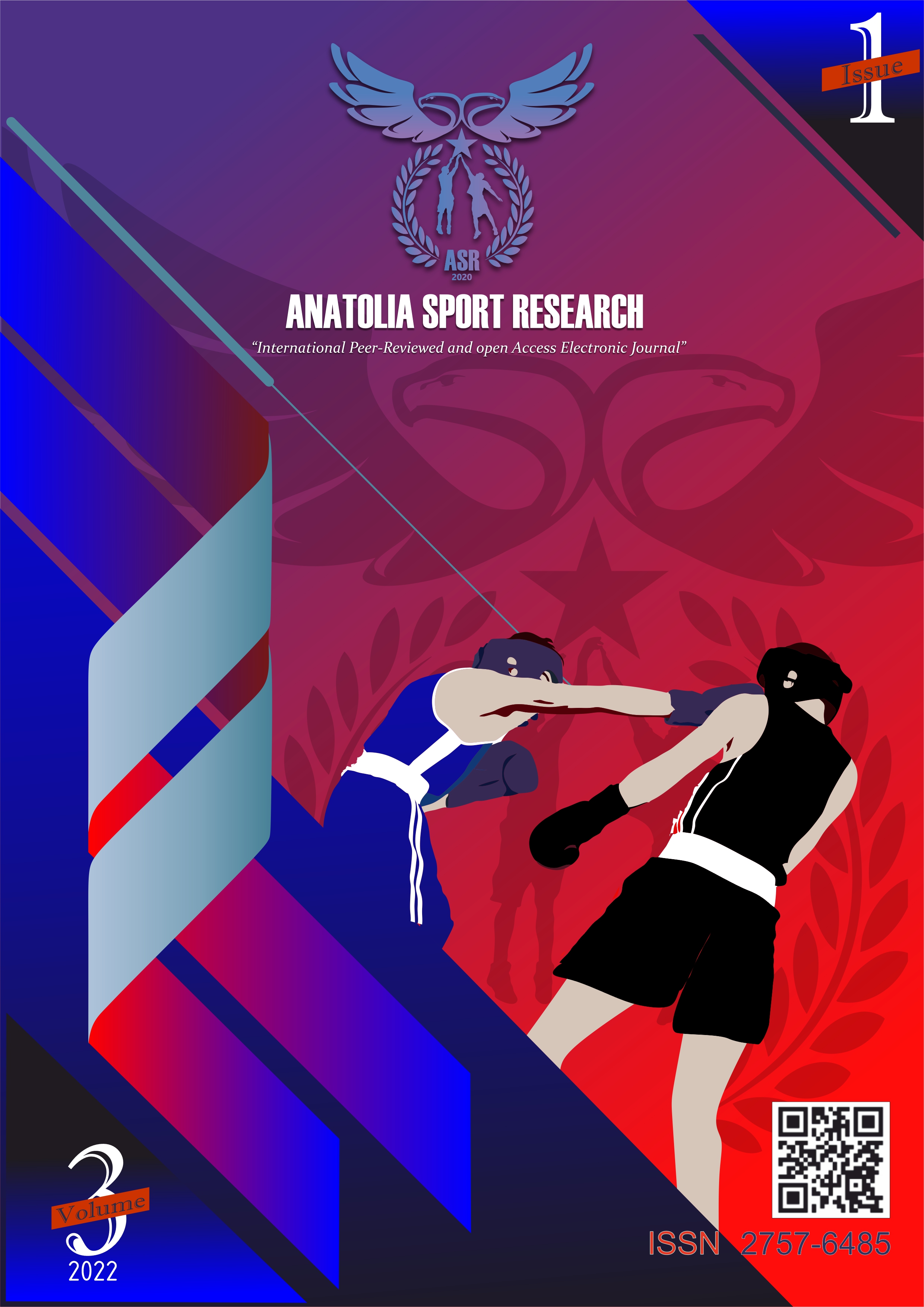 					View Vol. 3 No. 1 (2022): Anatolia Sport Research
				