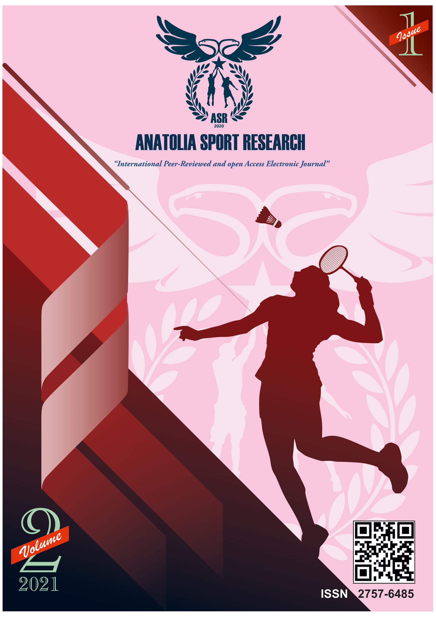 					View Vol. 2 No. 1 (2021): Anatolia Sport Research
				